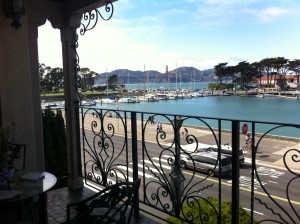 bay-view Balcony overlooking Bay