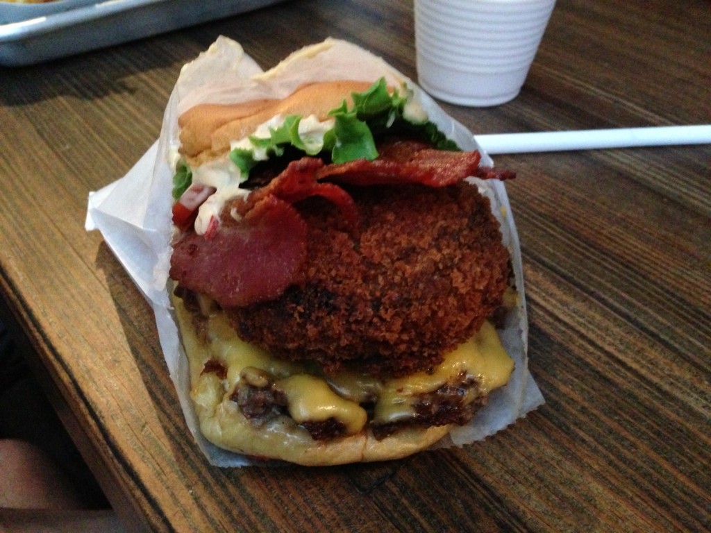 Shackburger at Shake Shak for $8.85.