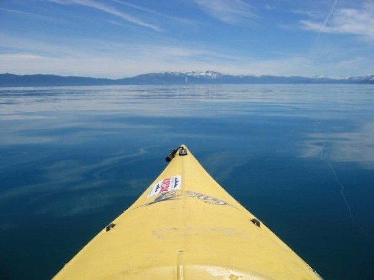 Kayaking On Lake Tahoe