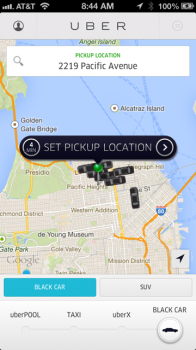 Uber App Dashboard