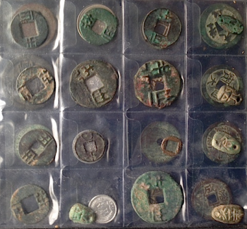 Antique Chinese Coin Collection Part Of Net Worth