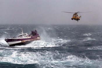 Ship in a storm - Money leaking everywhere