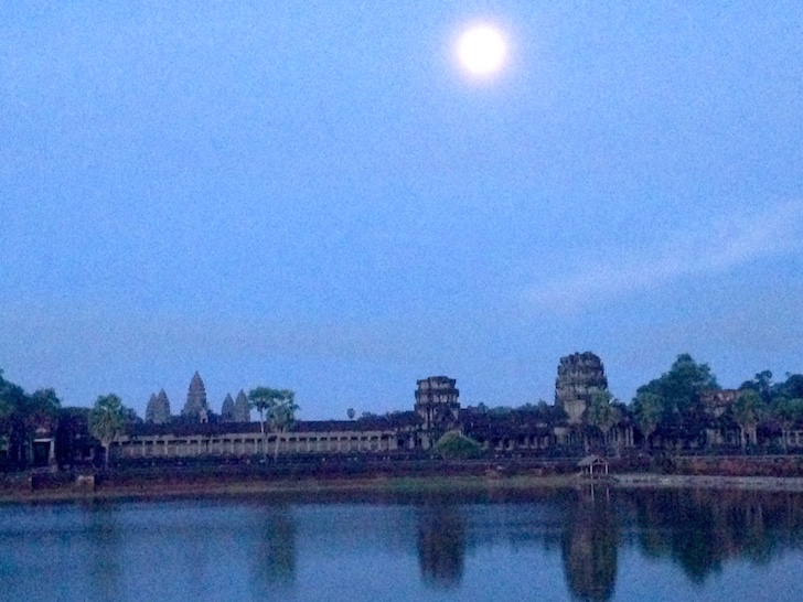 Angkor Wat At Night