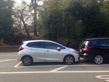 Honda Fit Parking Job