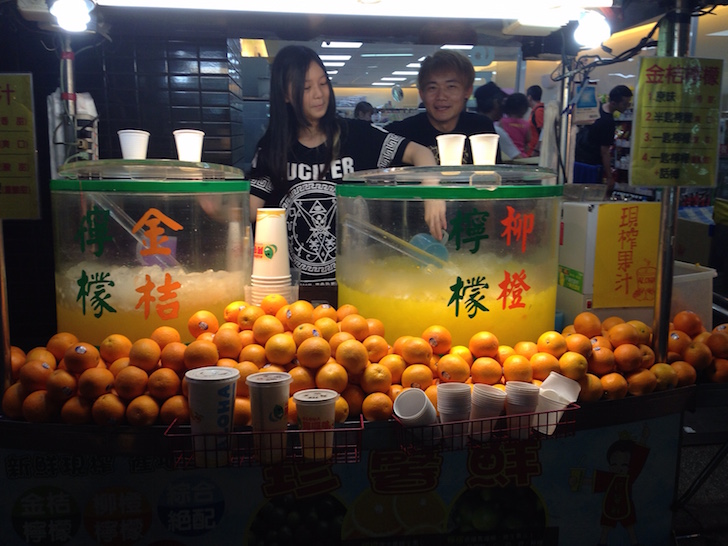 Taiwanese orange juice, liu ding