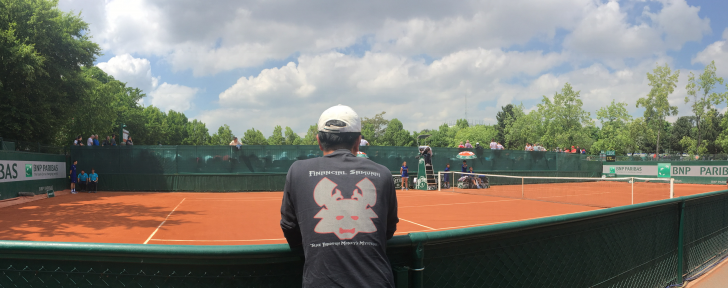 Financial Samurai at French Open 2016