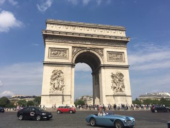 Financial Samurai visiting Arc De Triomphe in Paris 2016