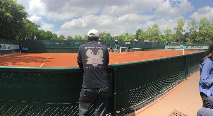 Financial Samurai at the French Open