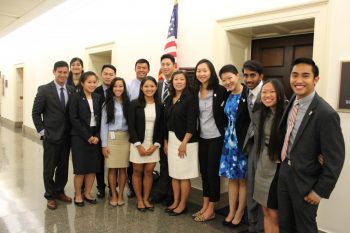 Interns with Congresswoman Grace Meng