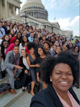 U.S. Rep E.B. Johnson selfie