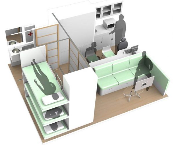 Panic Room Layout