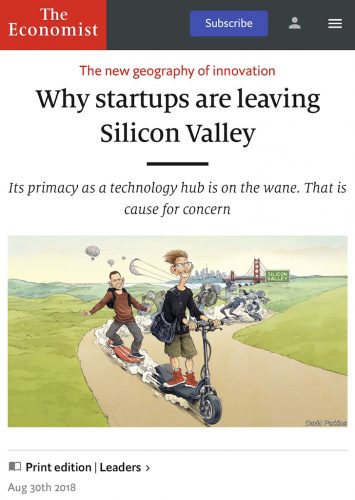 Why startups are leaving Silicon Valley
