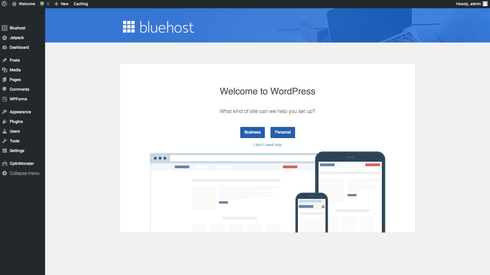 Bluehost signup - how to start a blog