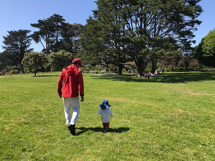 Sam and son