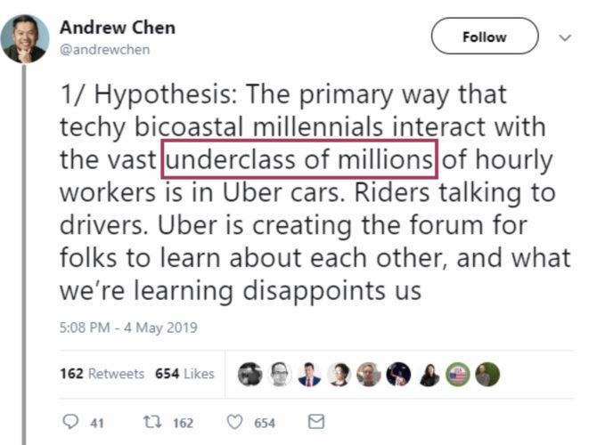Andrew Chen is pompous