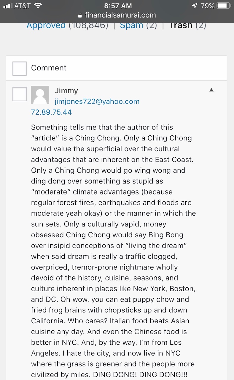 Racists trolls