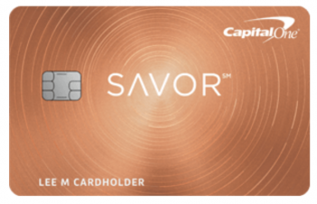 CapitalOne Savor Cash Rewards Credit Card