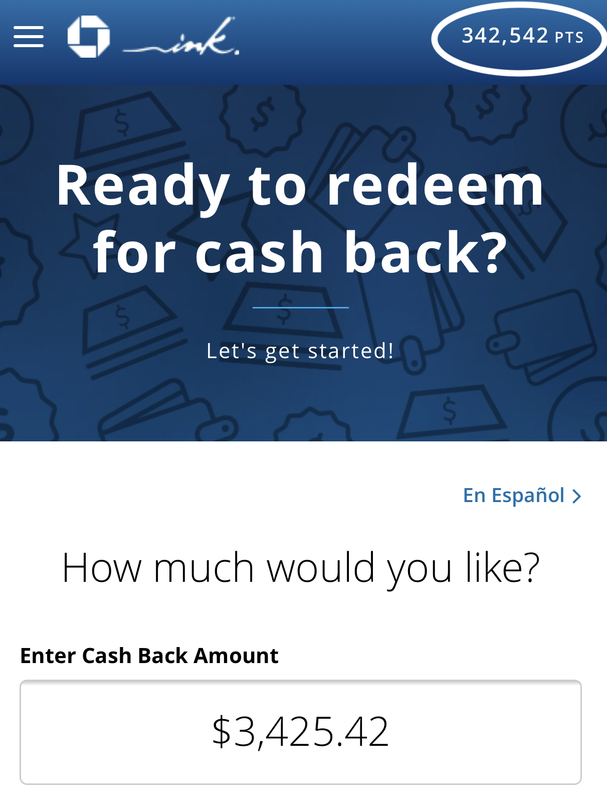 Chase points