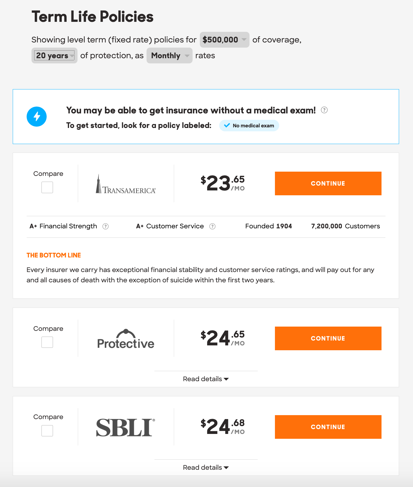 More-Life-Insurance-For-Less-Money-PolicyGenius-500k-quotes