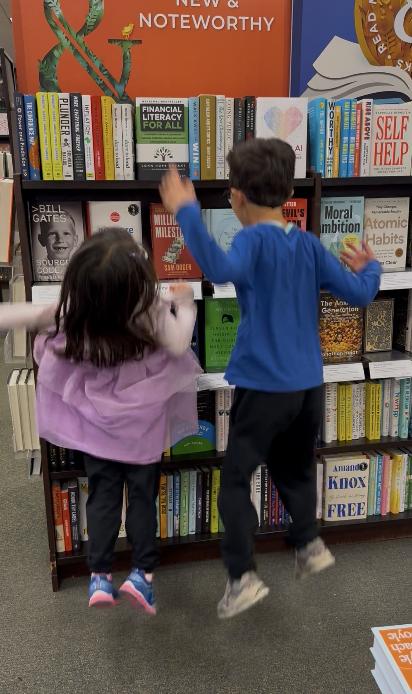 Millionaire Milestones release, kids jumping for joy