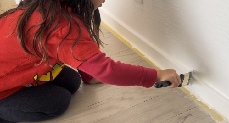 Rental property maintenance with kids