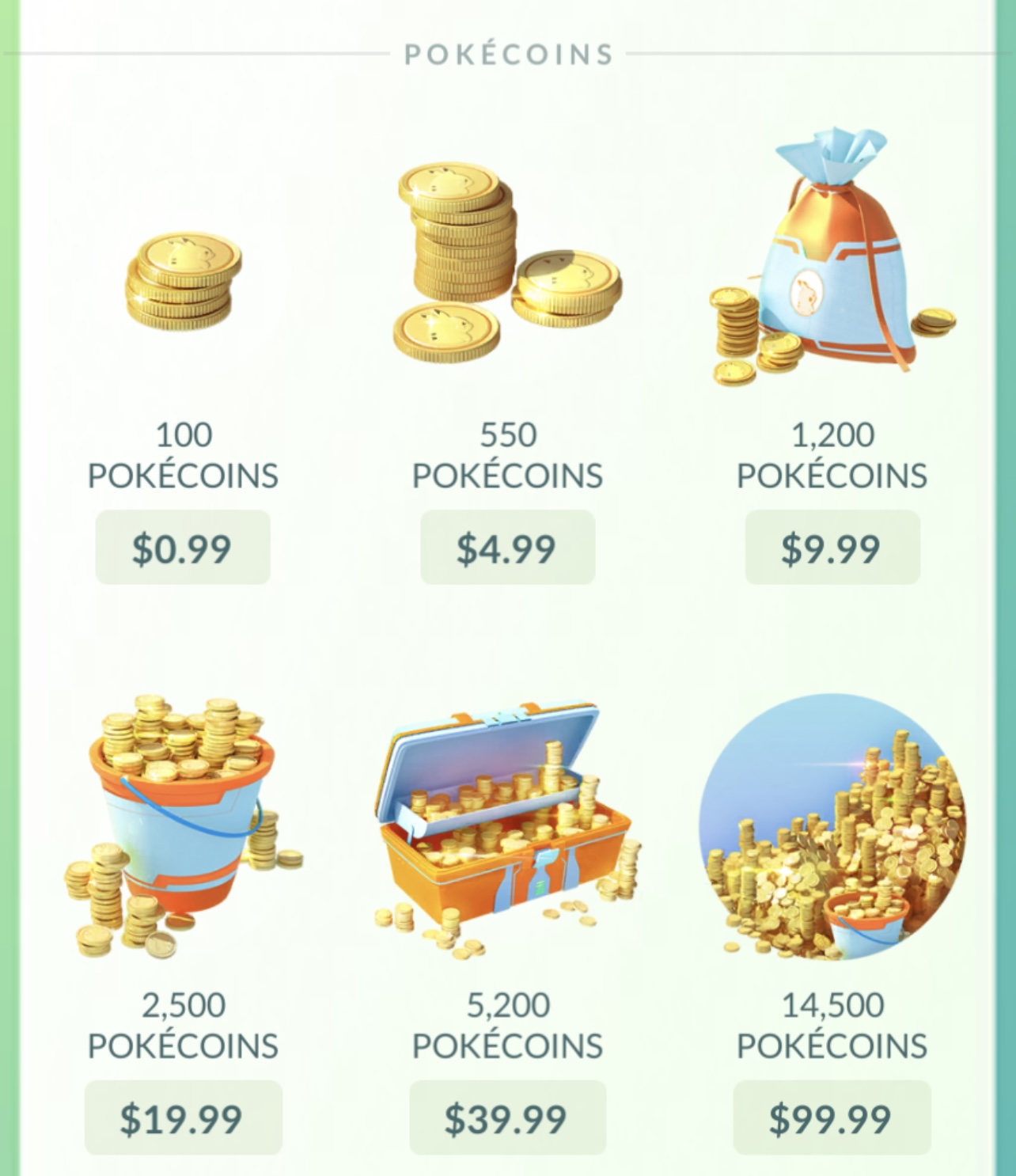 paying for coins in Pokemon go to get ahead - better for kids to feel poor