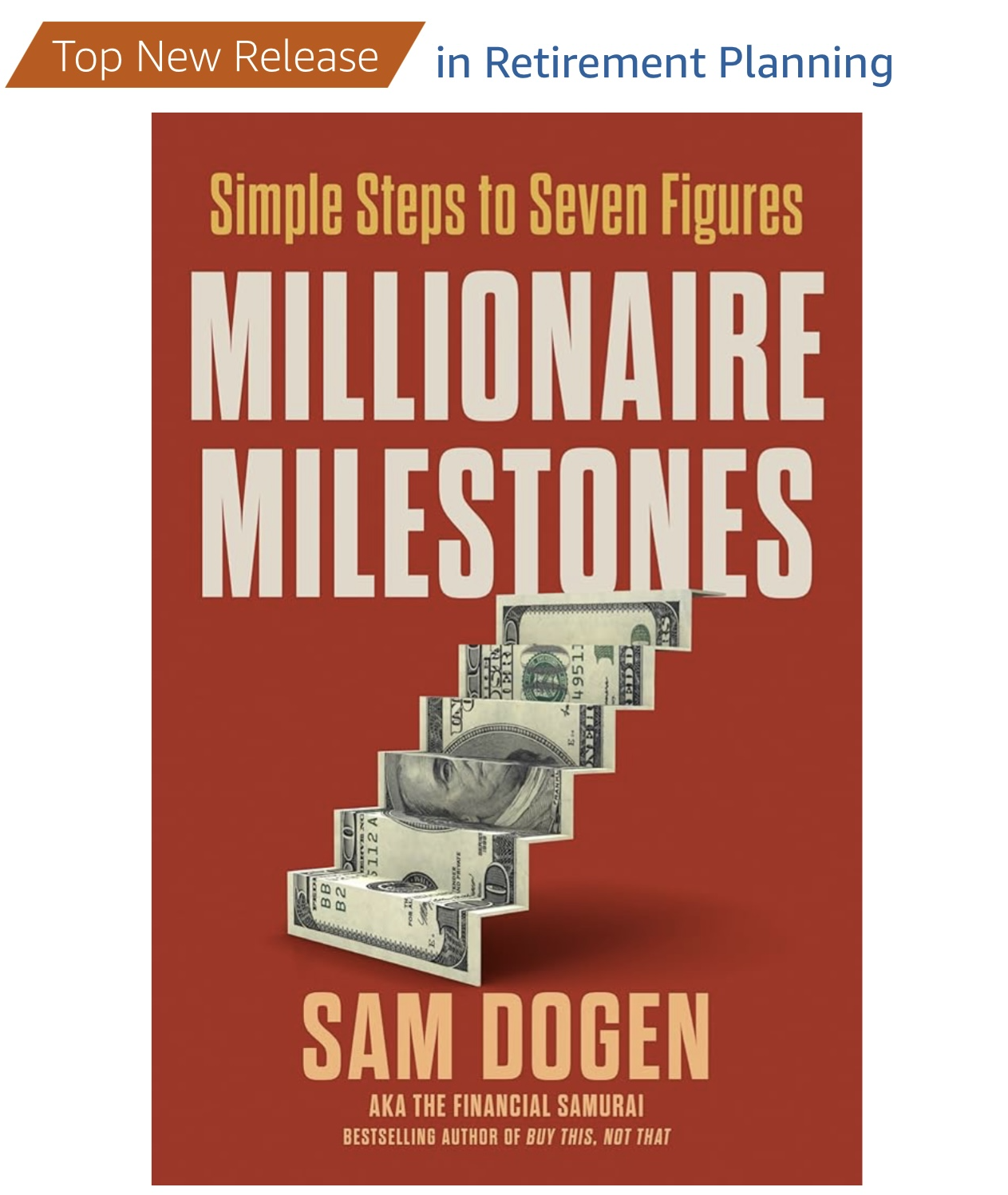 Millionaire Milestones book: Top new release on Amazon. Health issues or a disability may force you to retire early. So become rich before it does.