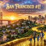 How Much A Family Needs To Earn To Live Comfortably By City: SF #1!